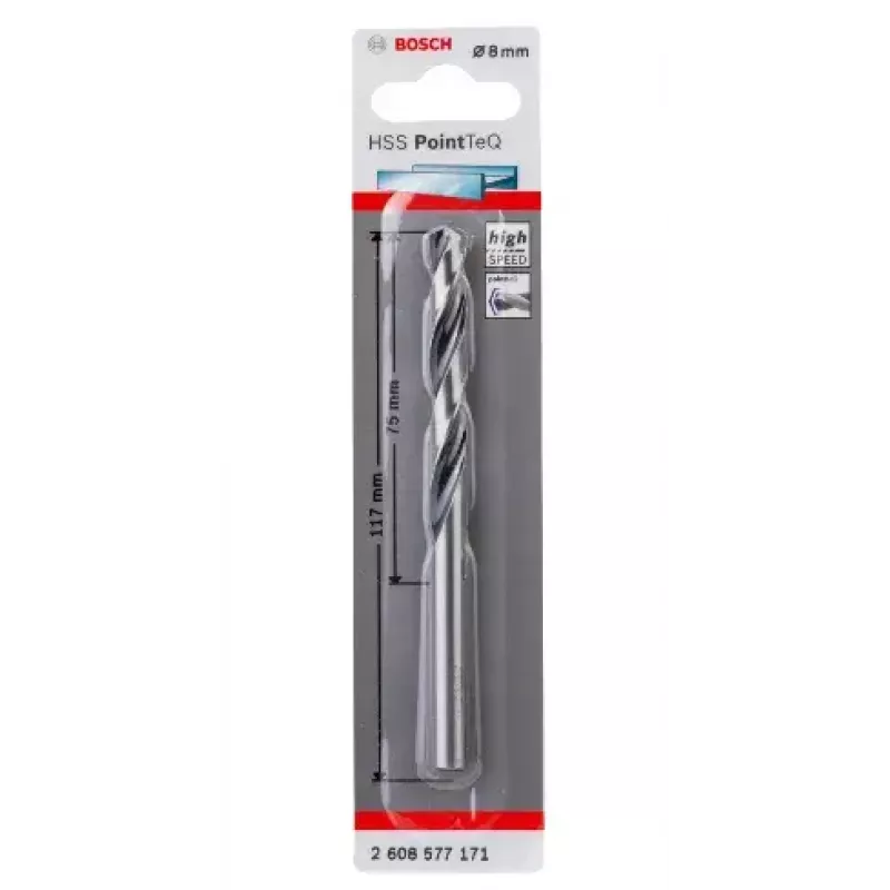 Bohrer Bosch HSS PointTeQ 8 mm
