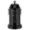Techly Mini Auto-Ladegerät 2 USB-A-Anschlüsse 24W / 4,8A Schwarz