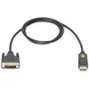 Techly Monitor DisplayPort auf DVI Kabel 3 m ICOC DSP-C-030, 3 m, DVI-D, DisplayPort, Stecker, Stecker, 1920 x 1080 (HD 1080)