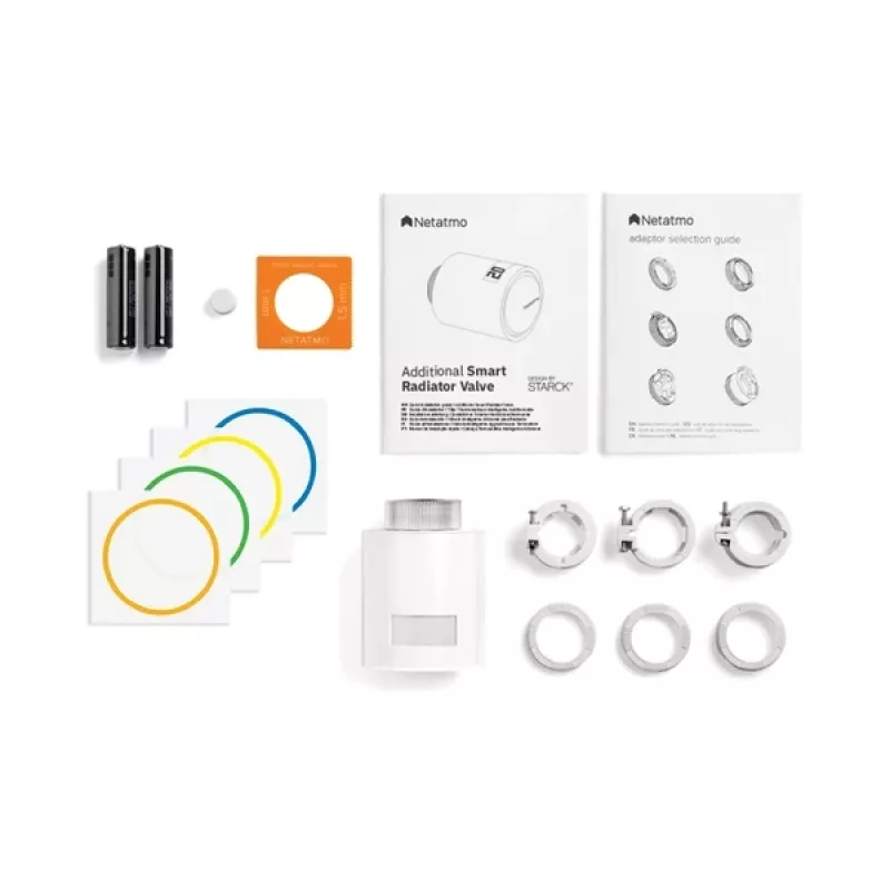 Netatmo NAV-PRO Thermostatischer Heizkörperregler Geeignet für den Innenbereich