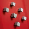 Sigel BA192 Bastelmagnet Würfel Neodym Silber 10 mm