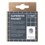 Sigel BA192 Bastelmagnet Würfel Neodym Silber 10 mm