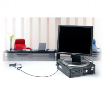 DELL MicroSaver Twin Kabelschloss Silber