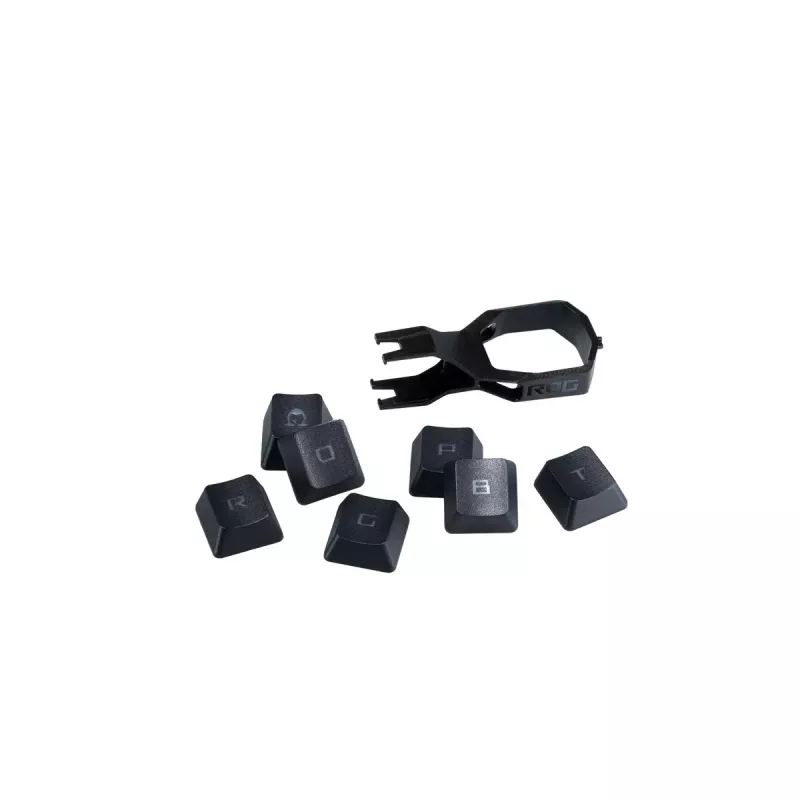 Tastaturkappe ASUS ROG RX PBT Keycap Set Schwarz 250g