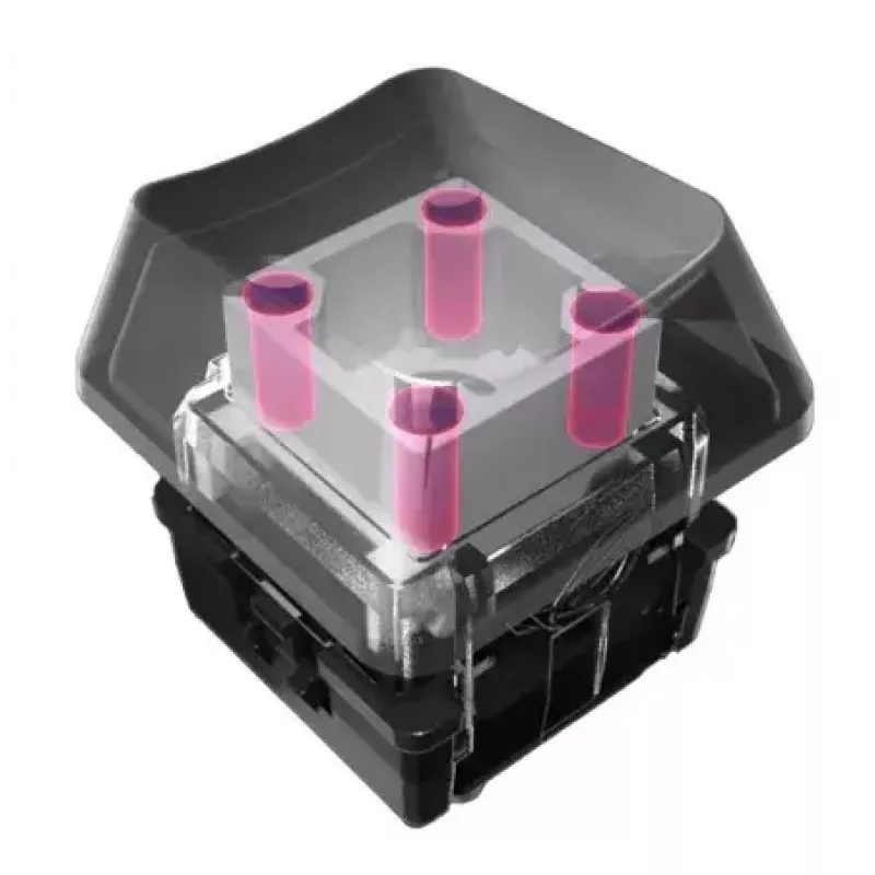 Tastaturkappe ASUS ROG RX PBT Keycap Set Schwarz 250g