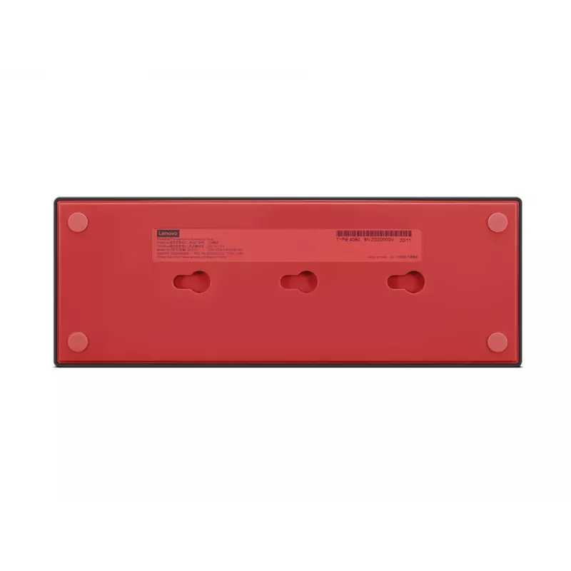 Lenovo ThinkPad Thunderbolt 4 WorkStation Kabelgebunden Schwarz, Rot