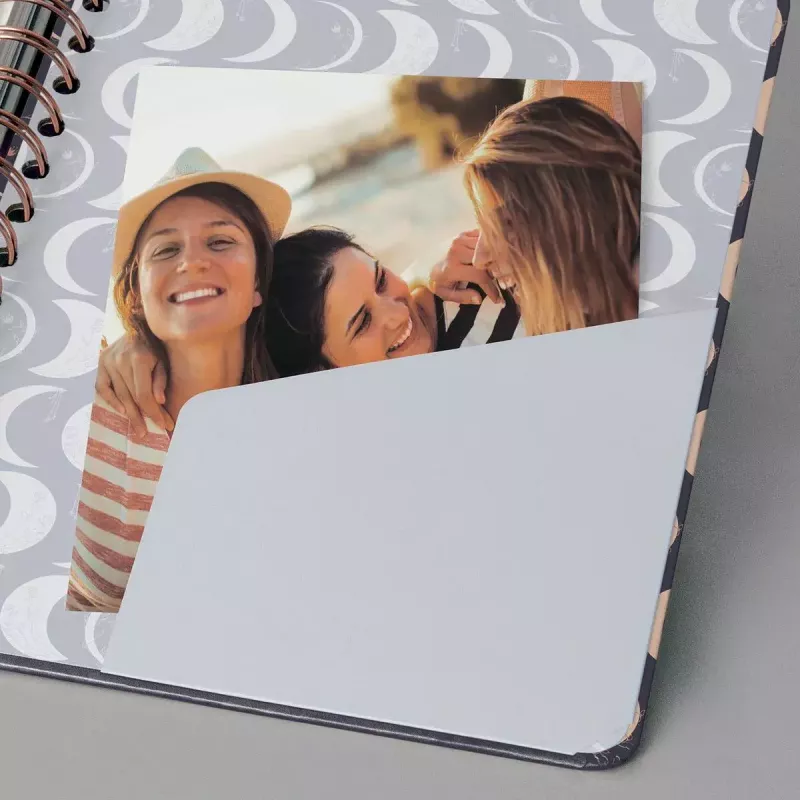 Schreibnotizbuch Sigel JN625 A5 240 Blatt Beige Schwarz