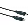 USB-Kabel Schwaiger LK 101 C USB 3.2 Gen 2 1 m schwarz
