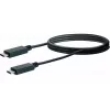 USB-Kabel Schwaiger LK 101 C USB 3.2 Gen 2 1 m schwarz