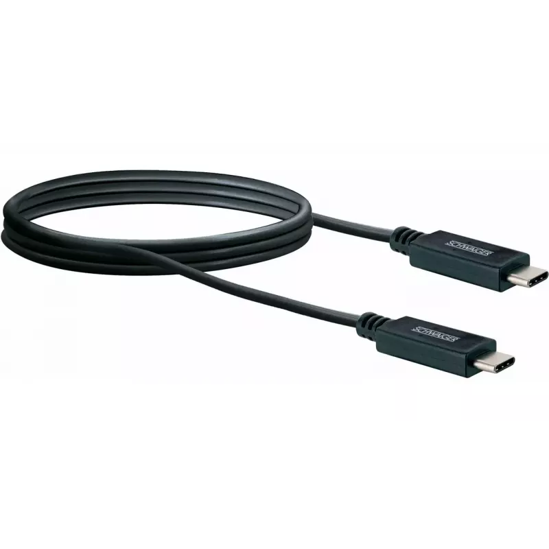 USB-Kabel Schwaiger LK 101 C USB 3.2 Gen 2 1 m schwarz