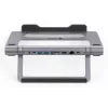 Techly ICA-NTB-DOCK91 Kabelgebunden USB 3.2 Gen 1 (3.1 Gen 1) Typ-C Silber