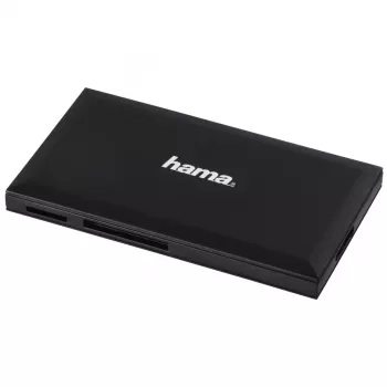 Hama 00181018 Kartenleser USB 3.2 Gen 1 (3.1 Gen 1) Type-A Schwarz