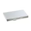 Visitenkartenetui Sigel VZ136 Aluminium Silber