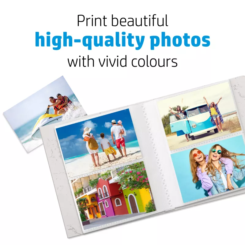 HP Matte Fotopapier 180 g/m² 10 x 15 cm (101 x 152 mm) 25 Blatt