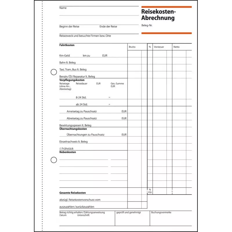 Geschäftsformular Sigel RA515
