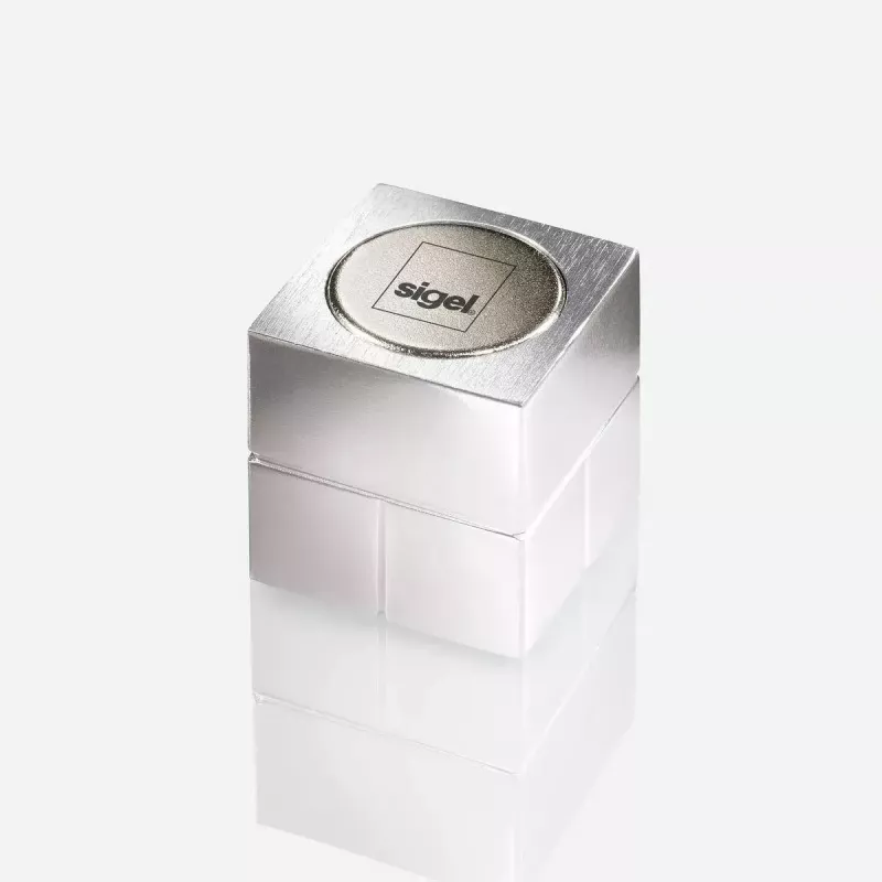 Bastelmagnet-Würfel Sigel BA706 Neodym Silber 20 mm