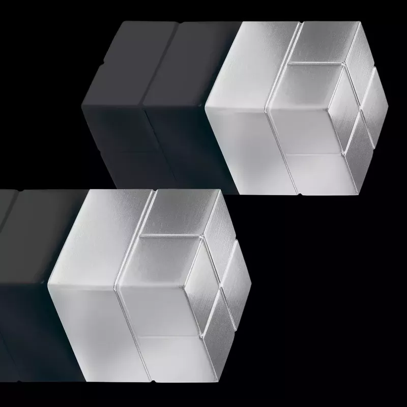 Bastelmagnet-Würfel Sigel BA706 Neodym Silber 20 mm