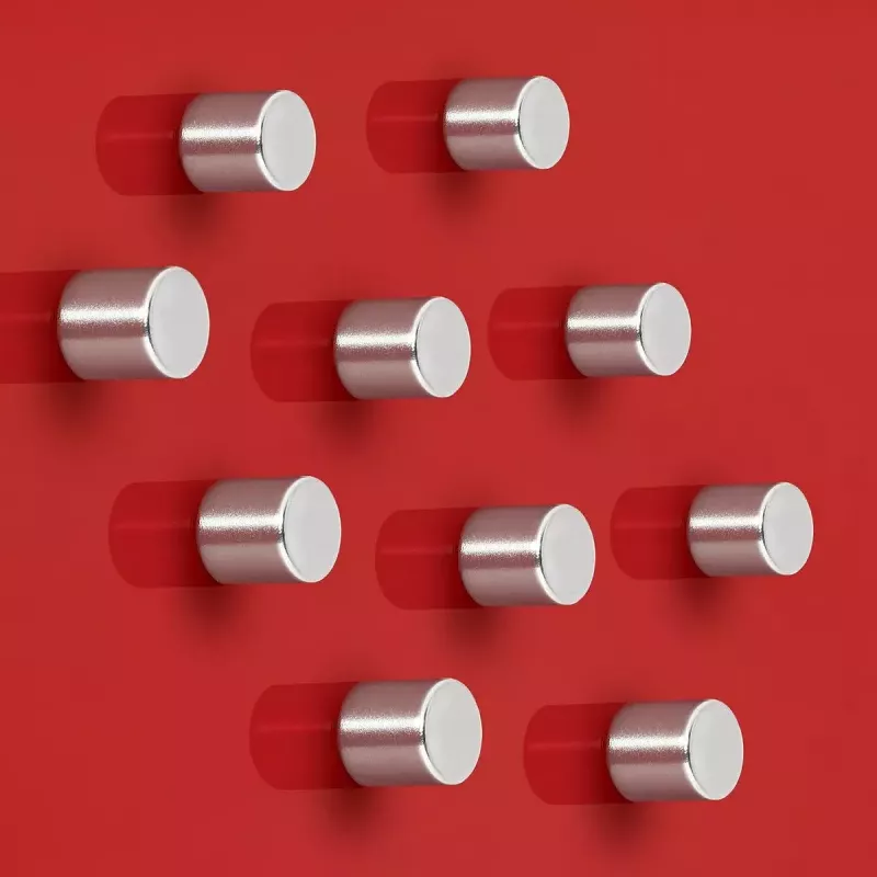 Bastelmagnet Zylinder Sigel BA701 Neodym Silber 10mm