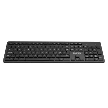 eSTUFF GLB212102 Tastatur Büro USB QWERTY Nordisch Schwarz