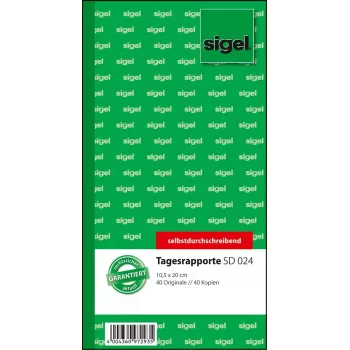 Kassenbuchpapier Sigel SD024