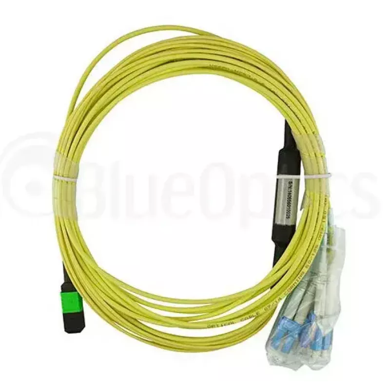 BlueOptics CBL-MPO12-4LC-SMF-3M-BO InfiniBand-Glasfaserkabel 3m MPO 4x LC