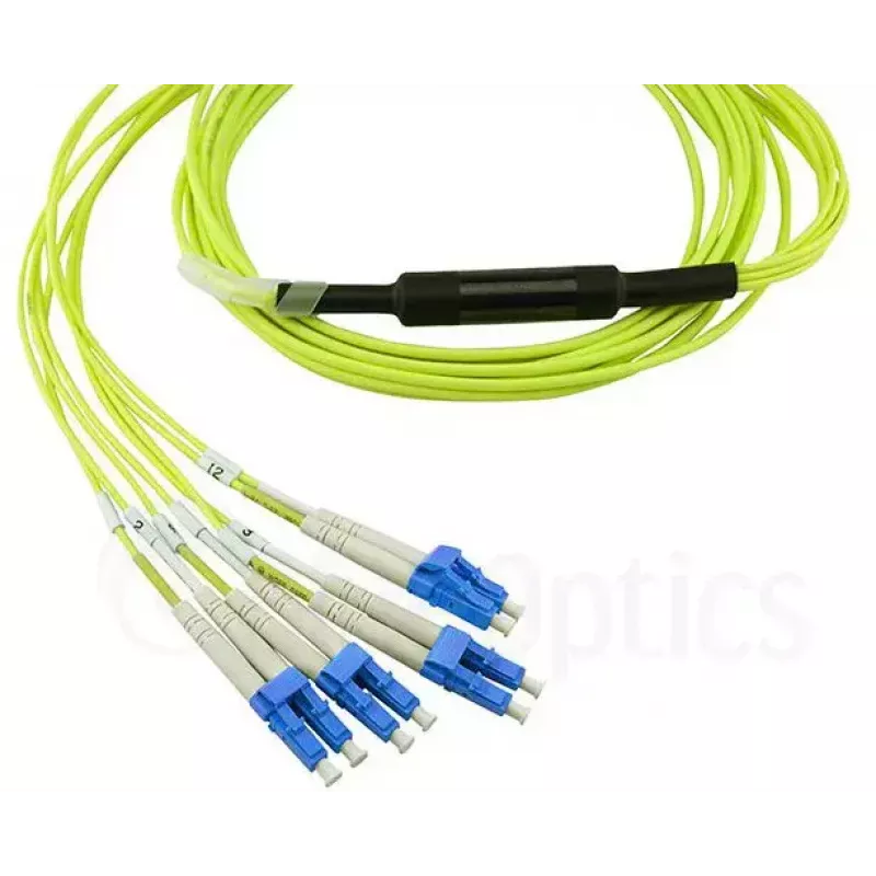 BlueOptics CBL-MPO12-4LC-SMF-3M-BO InfiniBand-Glasfaserkabel 3m MPO 4x LC