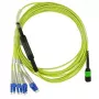 BlueOptics CBL-MPO12-4LC-SMF-3M-BO InfiniBand-Glasfaserkabel 3m MPO 4x LC