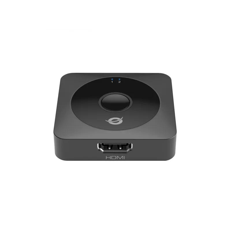 Conceptronic SELENE01B 2-fach bidirektionaler HDMI 2.0 Umschalter, 4K60Hz