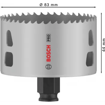 Lochsäge Bosch PRO Multi Material PC Plus 44/83 mm für Bohrmaschine