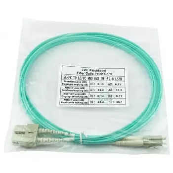 InfiniBand/Glasfaserkabel BlueOptics 055702T512000001M-BO 1 m 2x LC 2x SC LC/APC