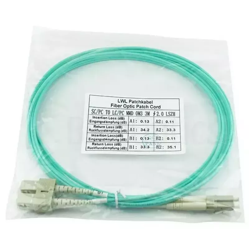InfiniBand/Glasfaserkabel BlueOptics 055702T512000001M-BO 1 m 2x LC 2x SC LC/APC
