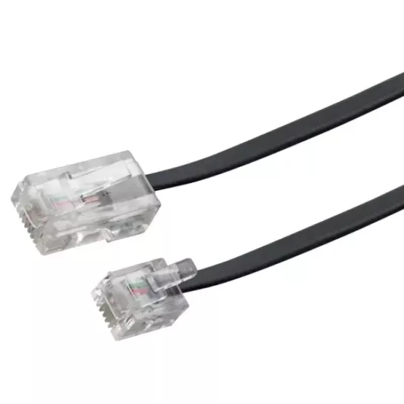 Netzwerkkabel Schwaiger 3,0 m RJ-11 - RJ-45 3 m Schwarz