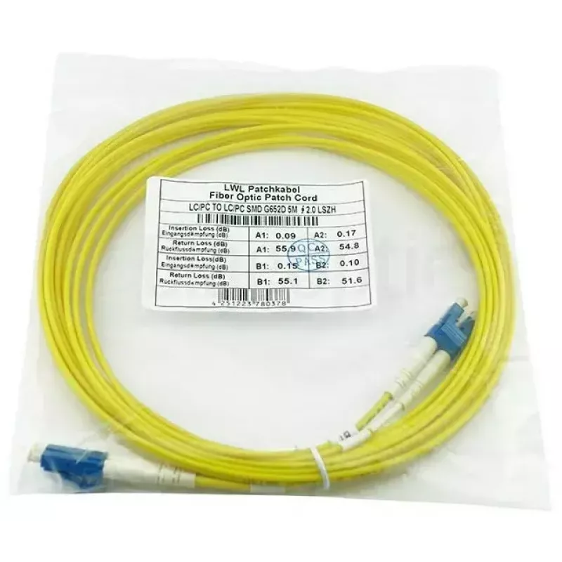 Glasfaserkabel BlueOptics SFP3131BU2.5MK 2,5 m LC Gelb