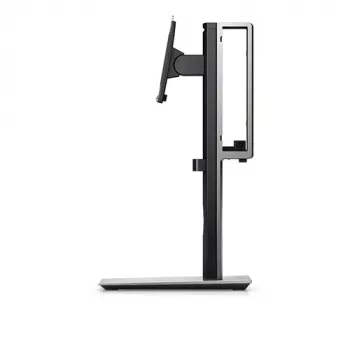 DELL Micro Form Factor All-in-One Stand - MFS18, freistehend, 5,7 kg, 48,3 cm (19 Zoll), 68,6 cm (27 Zoll), Höhenverstellung, Schwarz, Silber