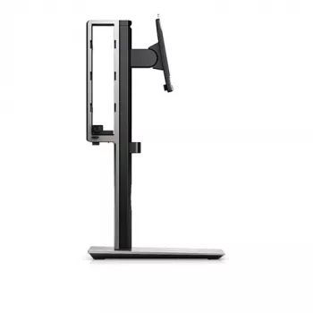 DELL Micro Form Factor All-in-One Stand - MFS18, freistehend, 5,7 kg, 48,3 cm (19 Zoll), 68,6 cm (27 Zoll), Höhenverstellung, Schwarz, Silber