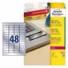 Selbstklebendes Druckeretikett Avery L6009-8