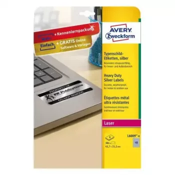 Selbstklebendes Druckeretikett Avery L6009-8
