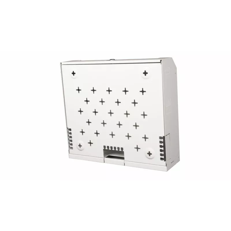 Wandmontiertes Rack Equip schlank Flex 19 inch Schrank 5U RAL7035 Grau