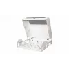 Wandmontiertes Rack Equip schlank Flex 19 inch Schrank 5U RAL7035 Grau