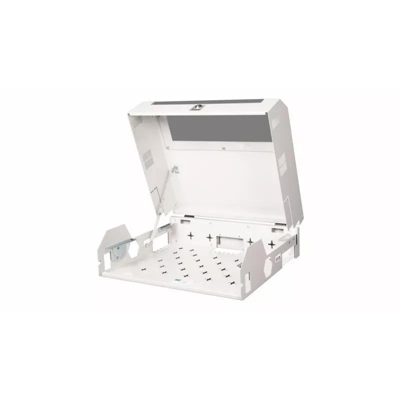 Wandmontiertes Rack Equip schlank Flex 19 inch Schrank 5U RAL7035 Grau