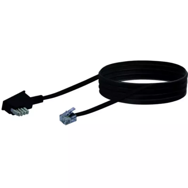 Kabel RJ-11 Schwaiger TAL6236533 6,0 m TAE-N Schwarz