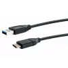 USB-Kabel Schwaiger LK 050 C USB 3.2 Gen 2 0,5m USB A USB C Schwarz
