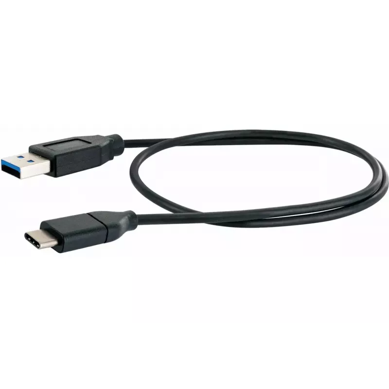 USB-Kabel Schwaiger LK 050 C USB 3.2 Gen 2 0,5m USB A USB C Schwarz