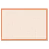 Schreibtischauflage Sigel HO270 — Papierschreibtischauflage, orange/weiß, 595×410 mm