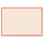 Schreibtischauflage Sigel HO270 — Papierschreibtischauflage, orange/weiß, 595×410 mm