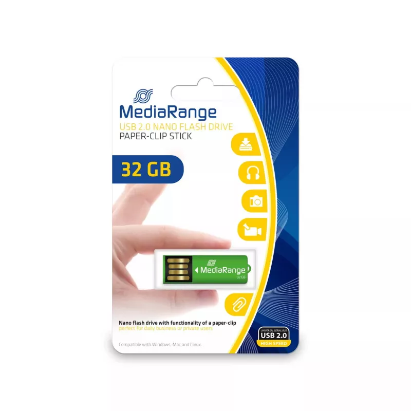 USB-Stick MediaRange 32 GB USB Typ-A 2.0 MR977