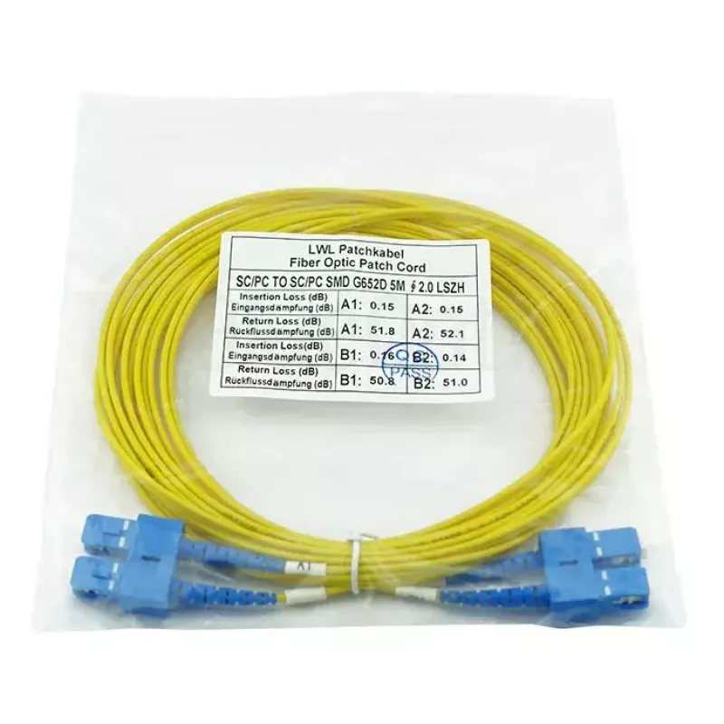 BlueOptics CAB-SMF-SC-SC-5-BO InfiniBand Glasfaserkabel 5 m SC SC
