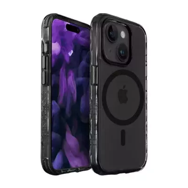 Cover LAUT Crystal Matter X iPhone 15 Plus 17 cm Schwarz Transparent
