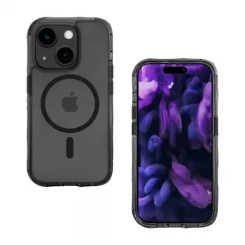 Cover LAUT Crystal Matter X iPhone 15 Plus 17 cm Schwarz Transparent