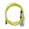 Glasfaserkabel MPO 4x LC BlueOptics CBL-MPO12-4LC-SMF-10M 10m G.657.A1